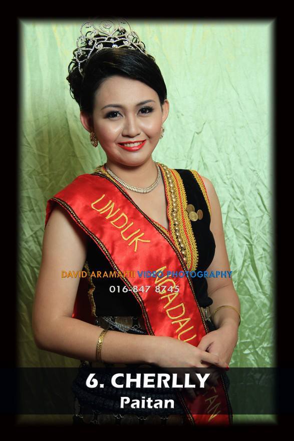 Unduk Ngadau Cherlly from Paitan 2013