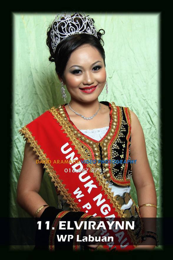 Unduk Ngadau Elviraynn for Labuan 2013