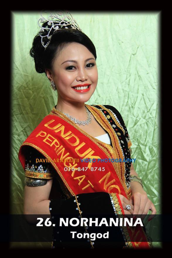 Unduk Ngadau Norhanina from Tongod 2013