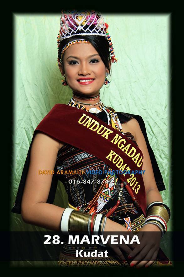 Unduk Ngadau Marvena from Kudat 2013