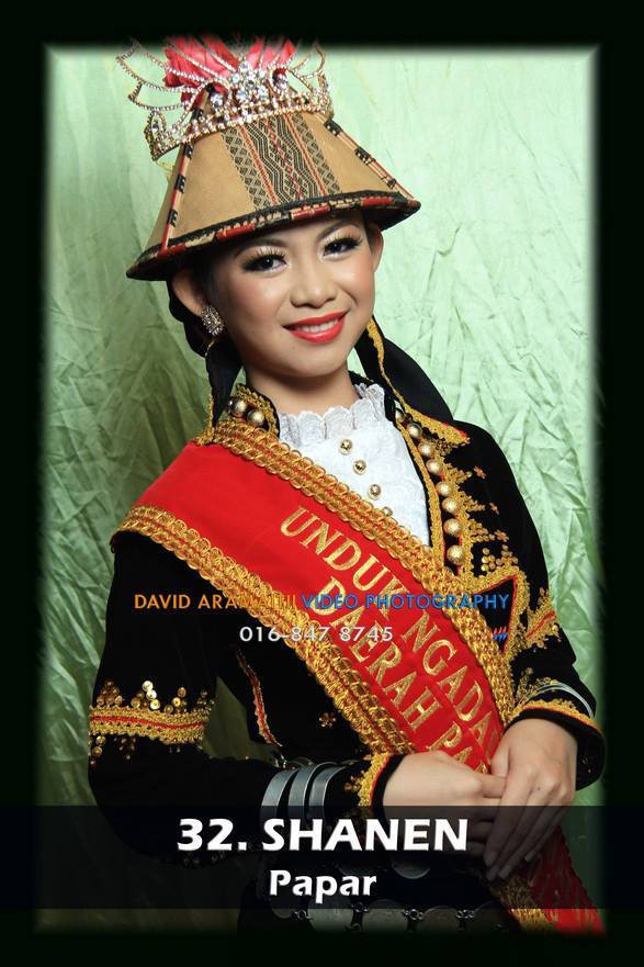 Unduk Ngadau Shanen of Papar 2013