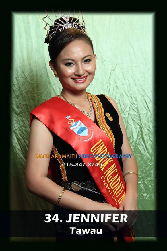 Unduk Ngadau Jennifer of Tawau 2013