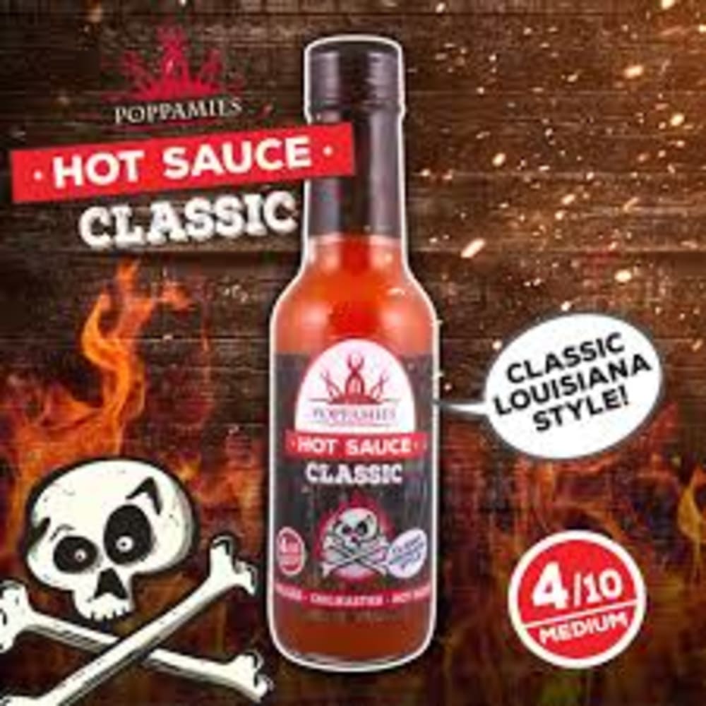K P Poppamies Classic Hot Sauce Burgerstore Se