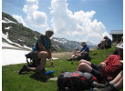 Hiking in the Alps from France to Italy to Switzerland