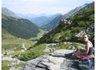 Hiking in the Alps from France to Italy to Switzerland