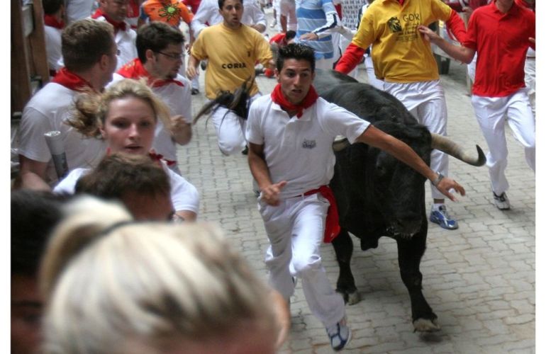 Adventure from Barcelo to Bilbao Highlights an Experience with Running of the Bulls