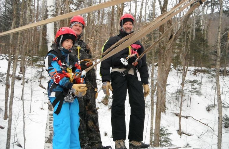 Wild Winter Ride Canopy Tour