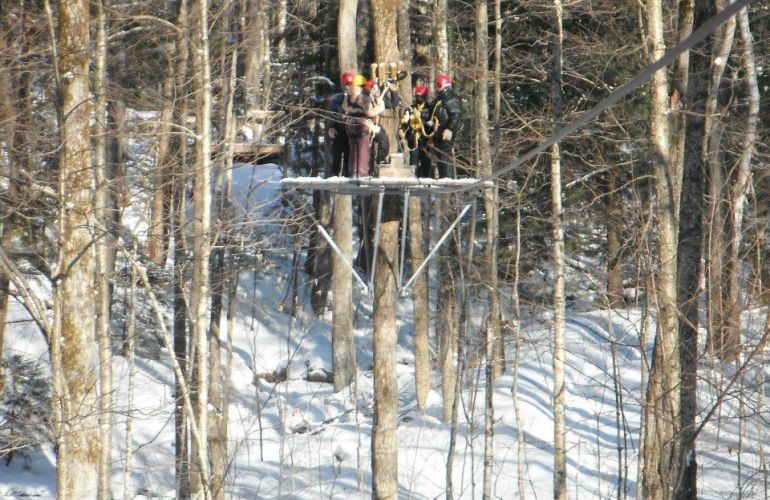 Canopy Adventure at Smugglers Notch