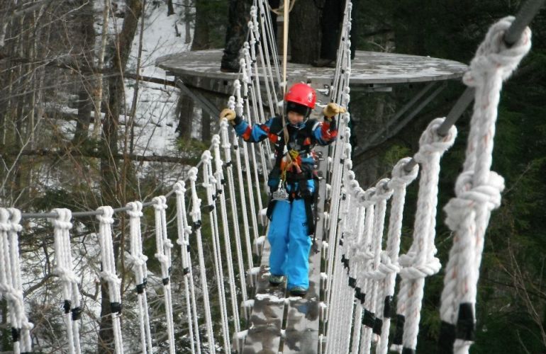 Wild Winter Ride Canopy Tour