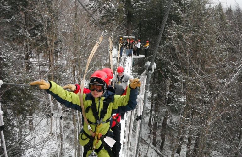 Wild Winter Ride Canopy Tour