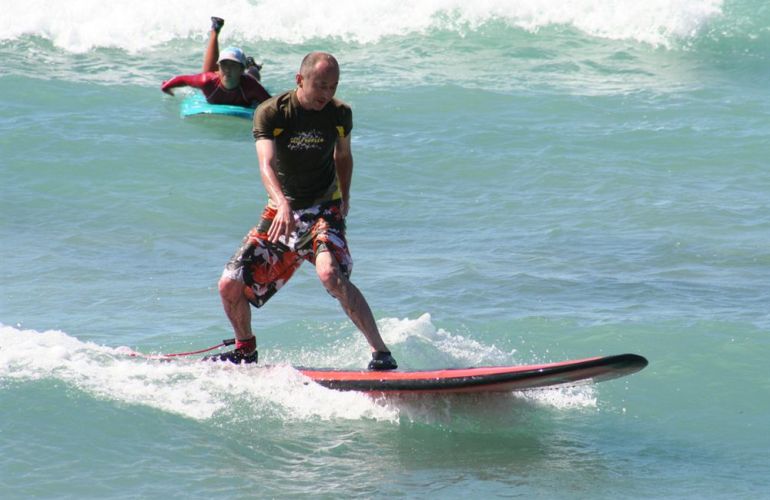 Hawaiian Fire Surf Lessons and Tour
