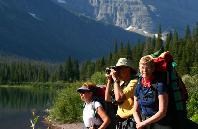 5 Days Boomer Backpack in Glacier National Park, Montana - Special Trip for Seniors