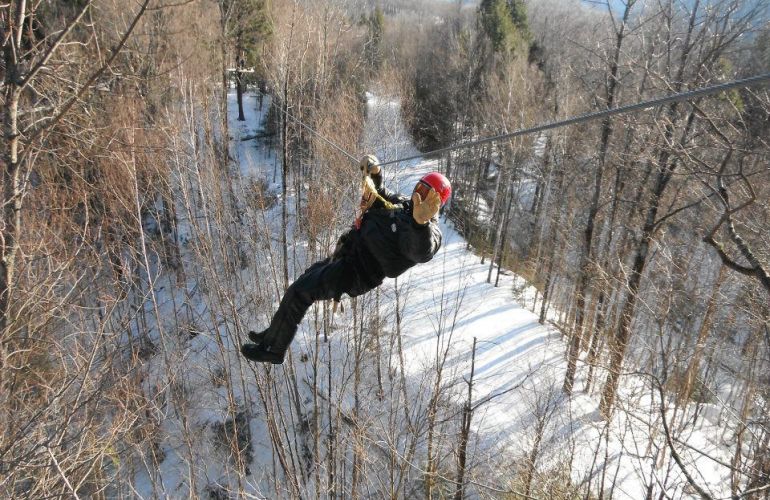 Canopy Adventure at Smugglers Notch