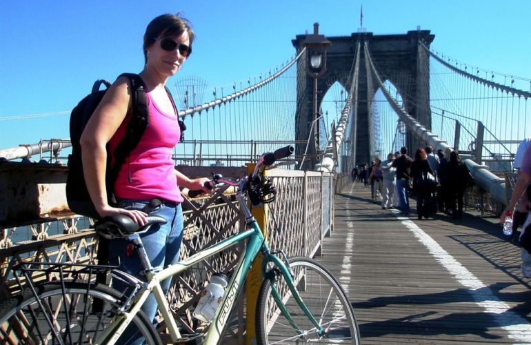 Hudson River and Brooklyn Bridge Bike Tour