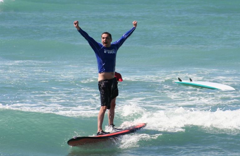 Hawaiian Fire Surf Lessons and Tour
