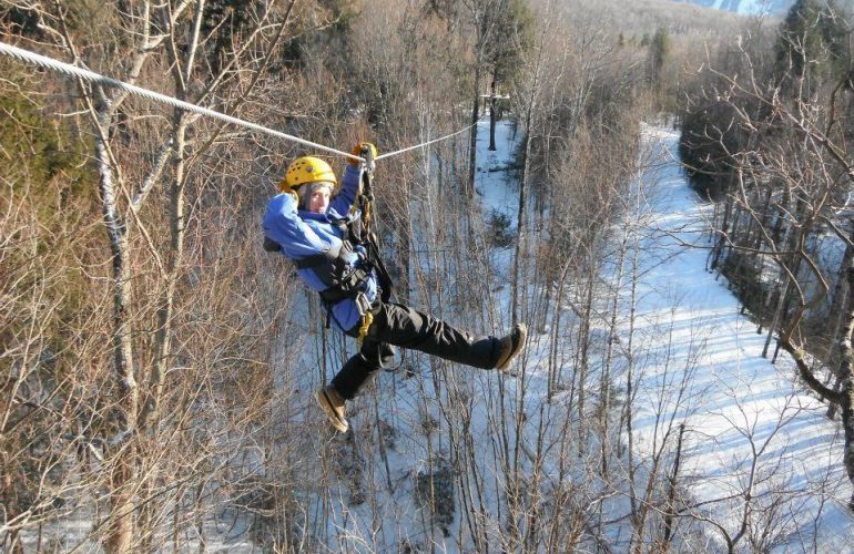 Canopy Adventure at Smugglers Notch