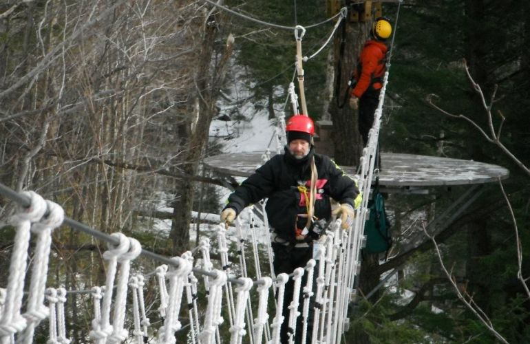 Wild Winter Ride Canopy Tour