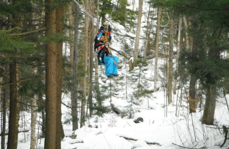 Wild Winter Ride Canopy Tour