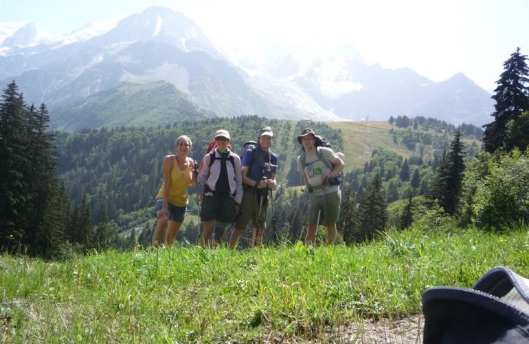 Hiking in the Alps from France to Italy to Switzerland