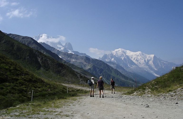 Hiking in the Alps from France to Italy to Switzerland