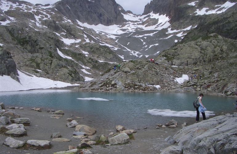 Hiking in the Alps from France to Italy to Switzerland
