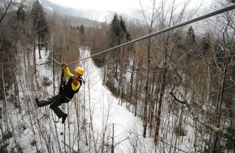 Wild Winter Ride Canopy Tour