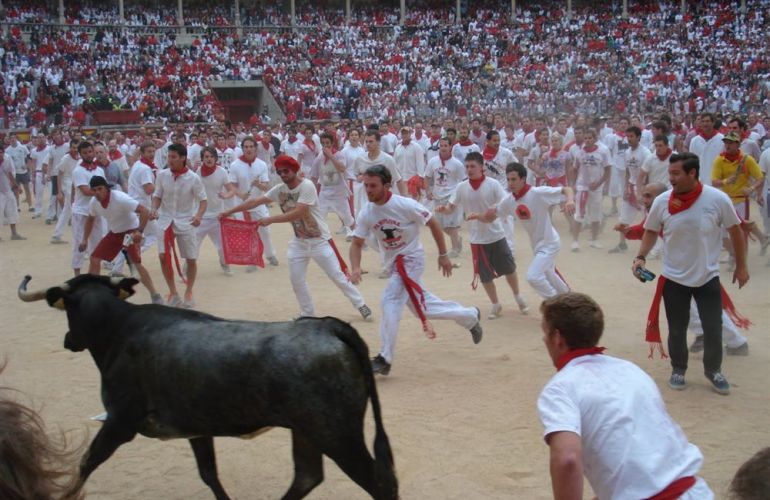 Adventure from Barcelo to Bilbao Highlights an Experience with Running of the Bulls