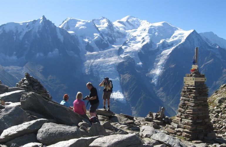 Guided Walking Tour of Mont Blanc (France, Italy & Switzerland)