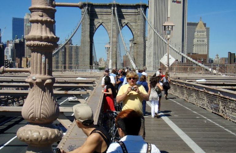 Hudson River and Brooklyn Bridge Bike Tour