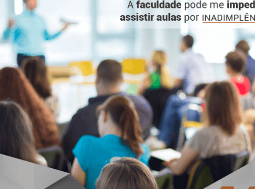 A Faculdade pode me impedir de assistir aulas 