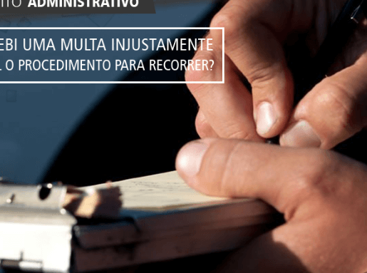 Recebi uma multa injustamente, qual o procedimento 