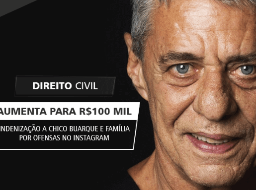 Aumenta para R$ 100 mil indenização a Chico Buarque 