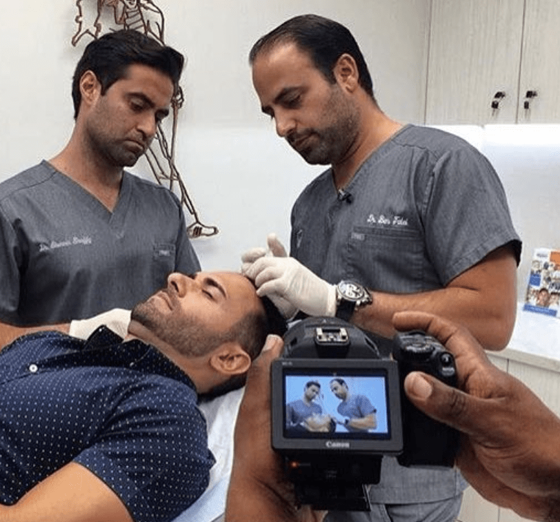 Dr. Talei in the OR