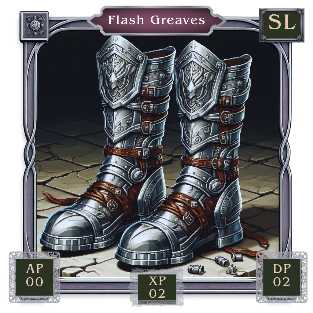 Flash Greaves image 1