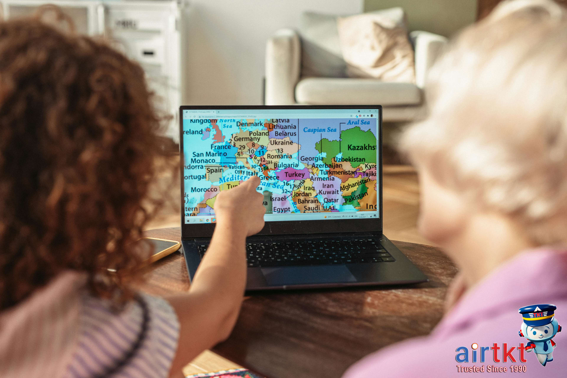 Terminal at alternative airport