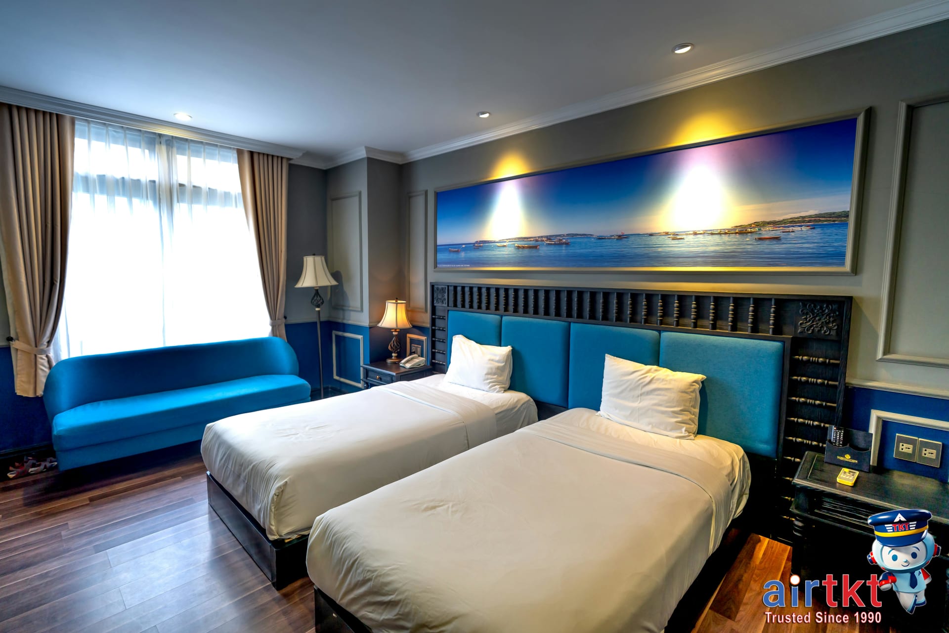 Love hotel room interior