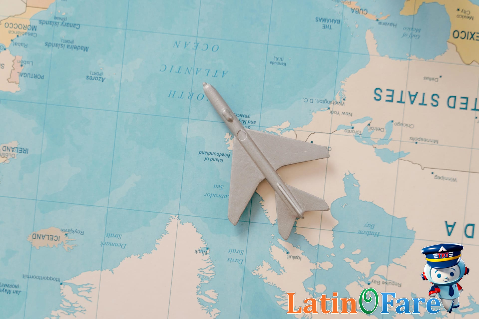 Southeast Asia flight map