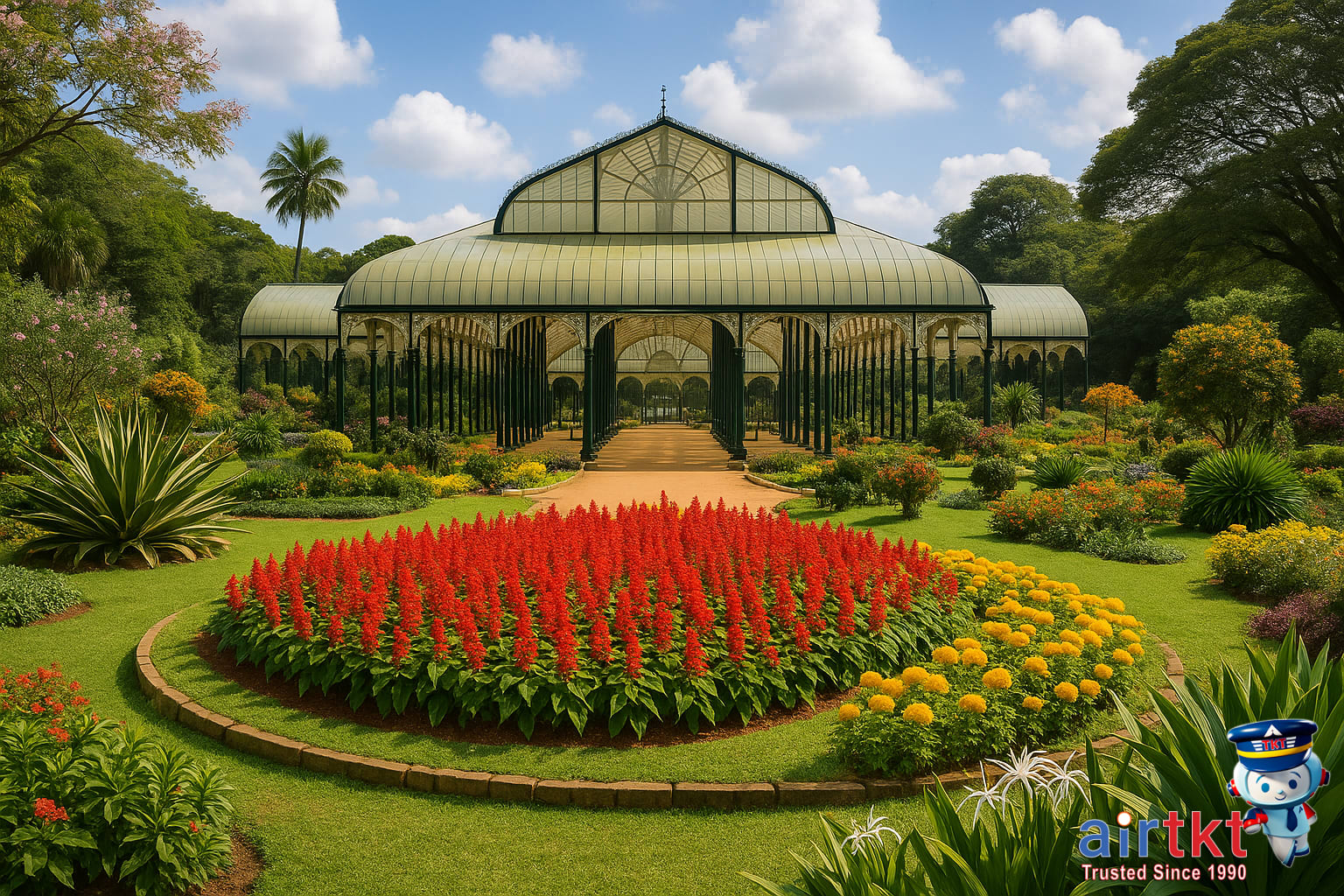 Lal Bagh Botanical Garden Glasshouse