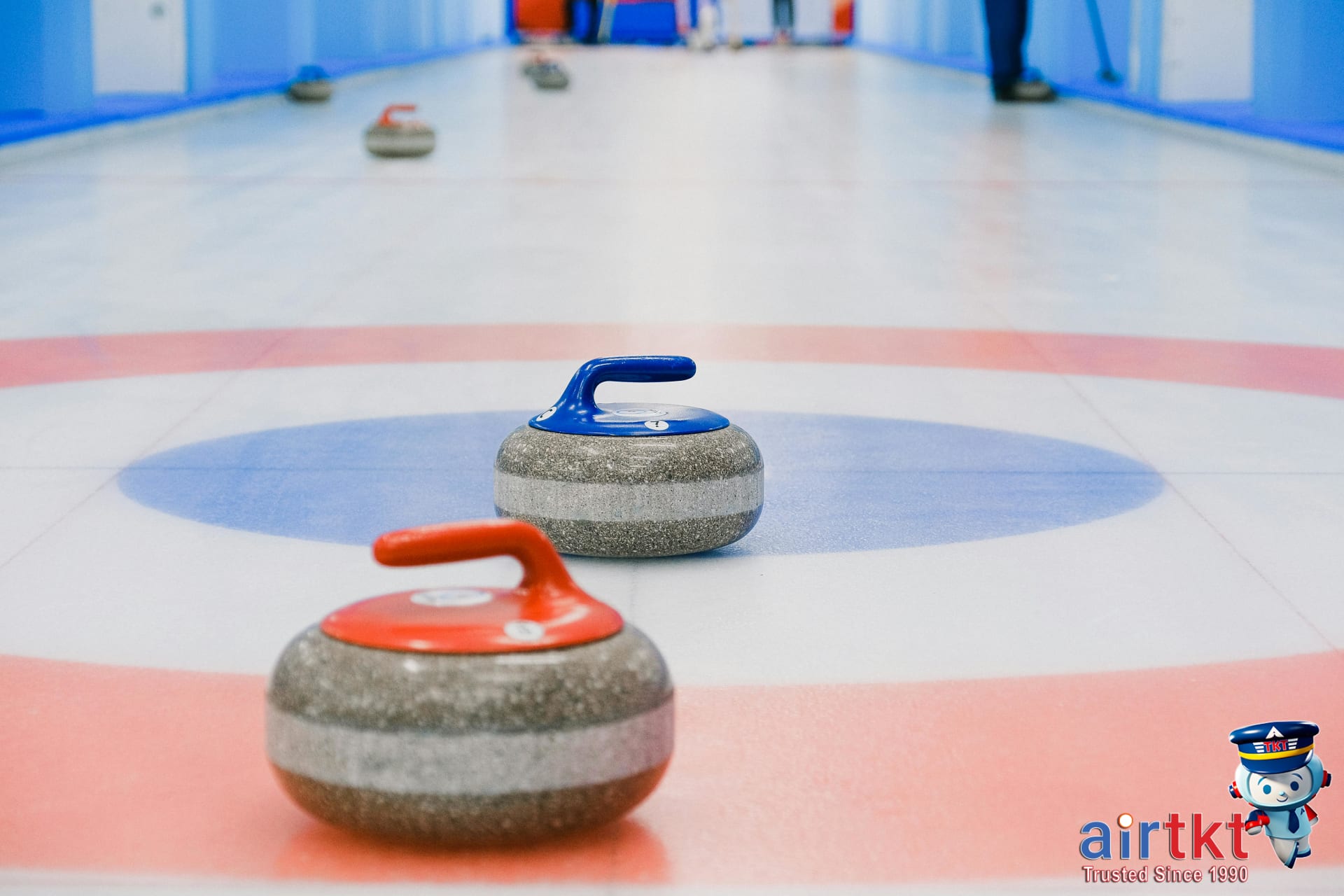 Olympic spectators bundled in winter gear