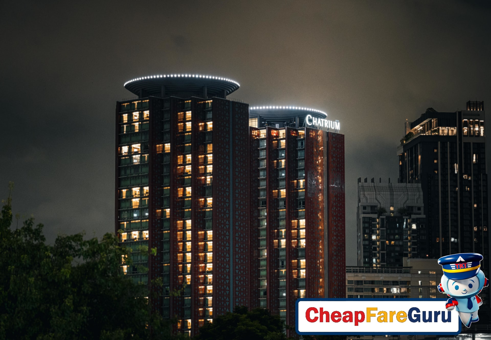 Bangkok city view neighborhoods