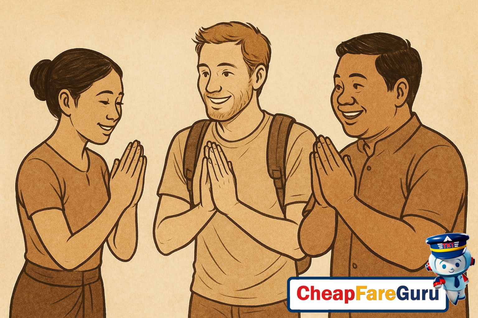 Respectful Thai greeting - Wai