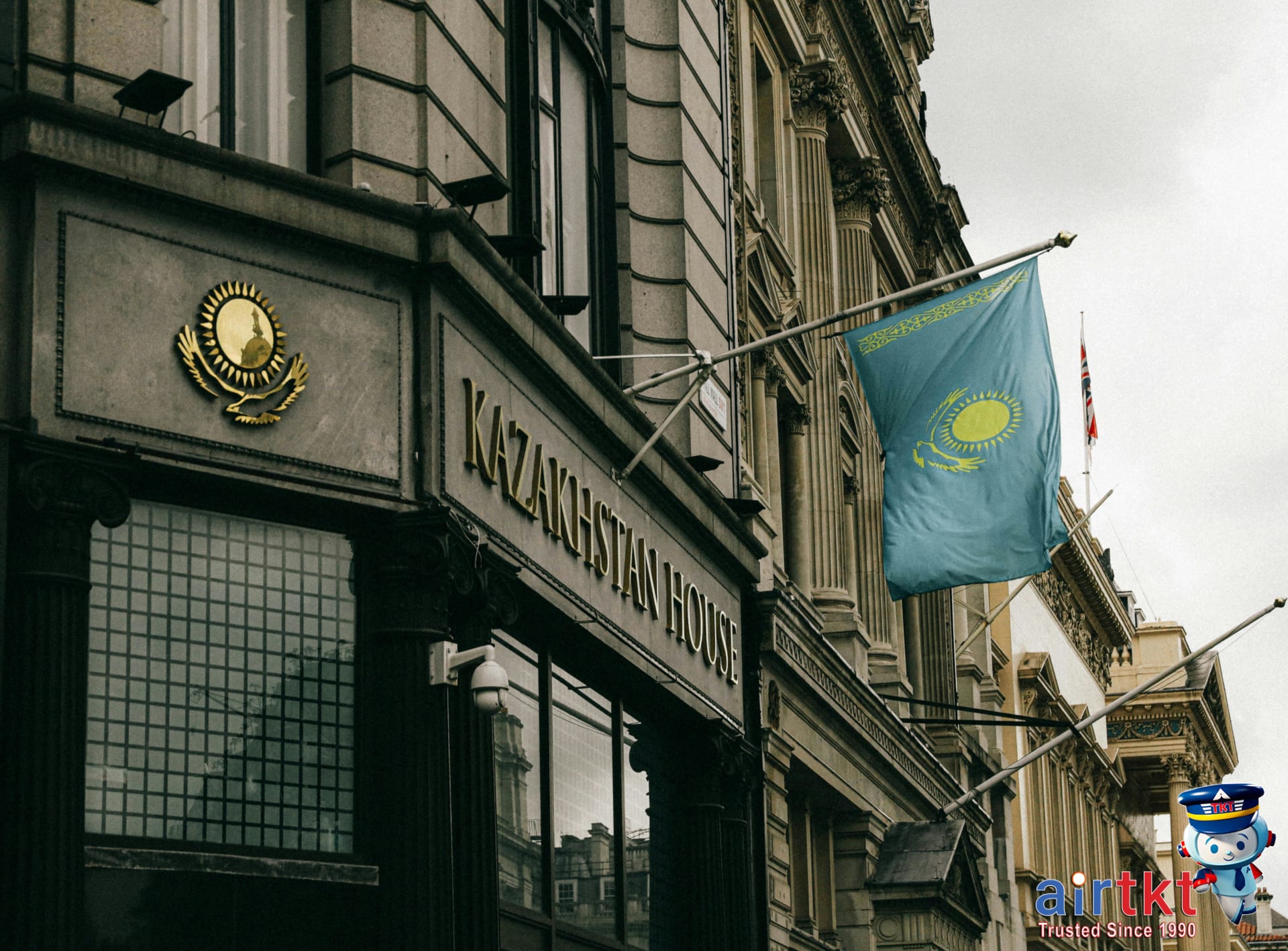 Travel documents and passport on table