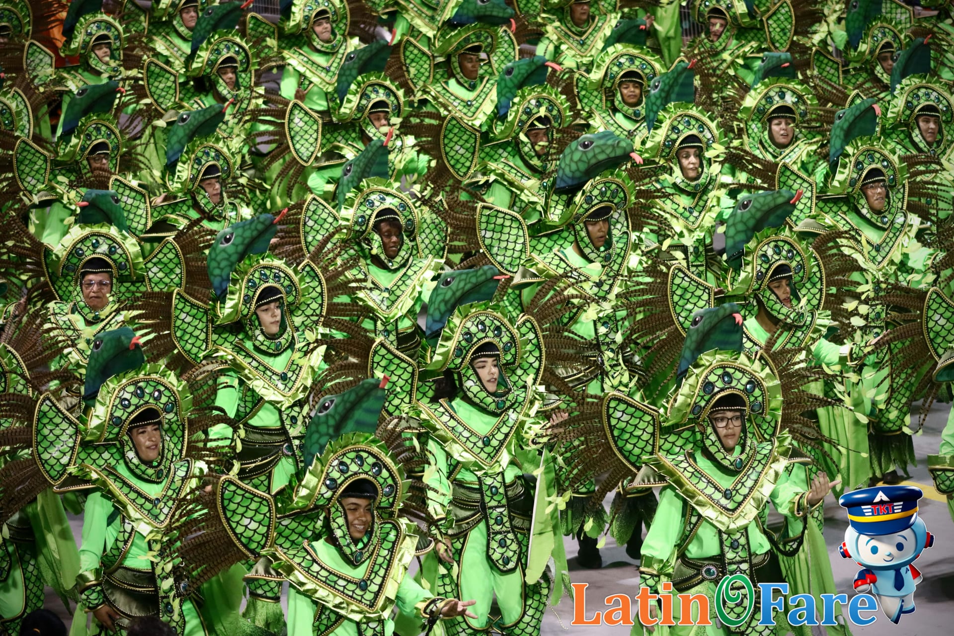 Rio Carnival samba parade