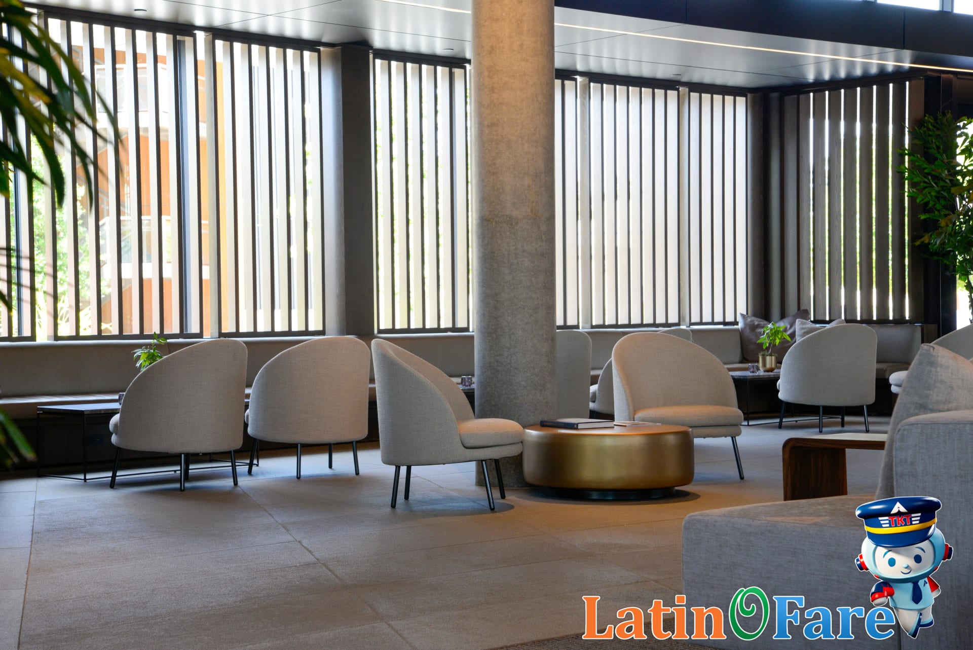 Capsule hotel corridor with modern design