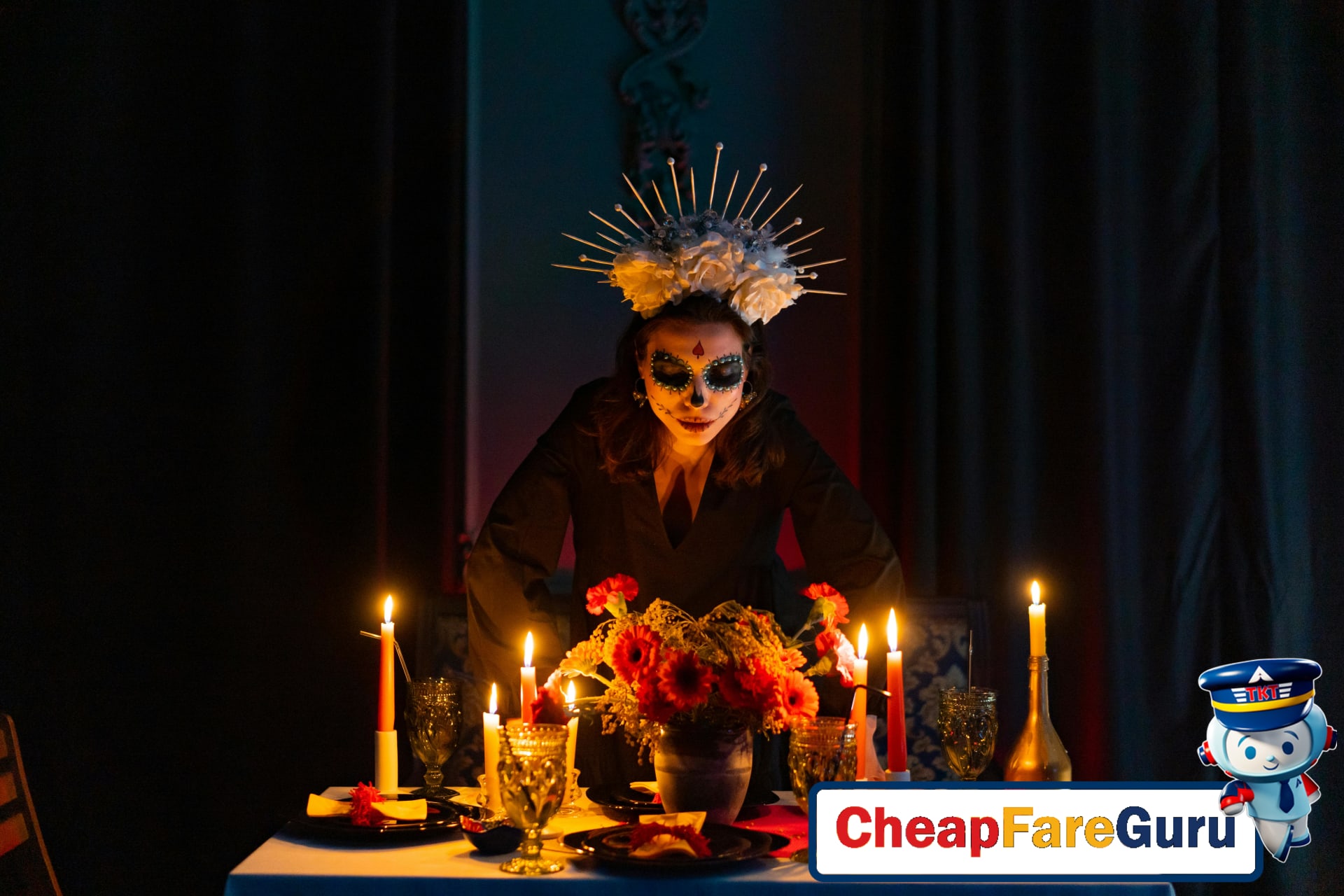 Día de Muertos Altar and Offerings