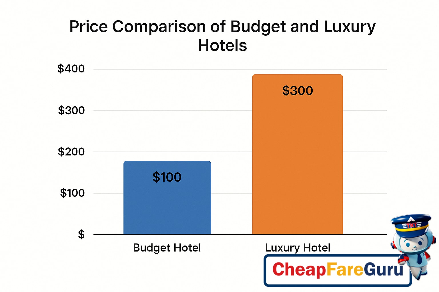 Hotel price ranges
