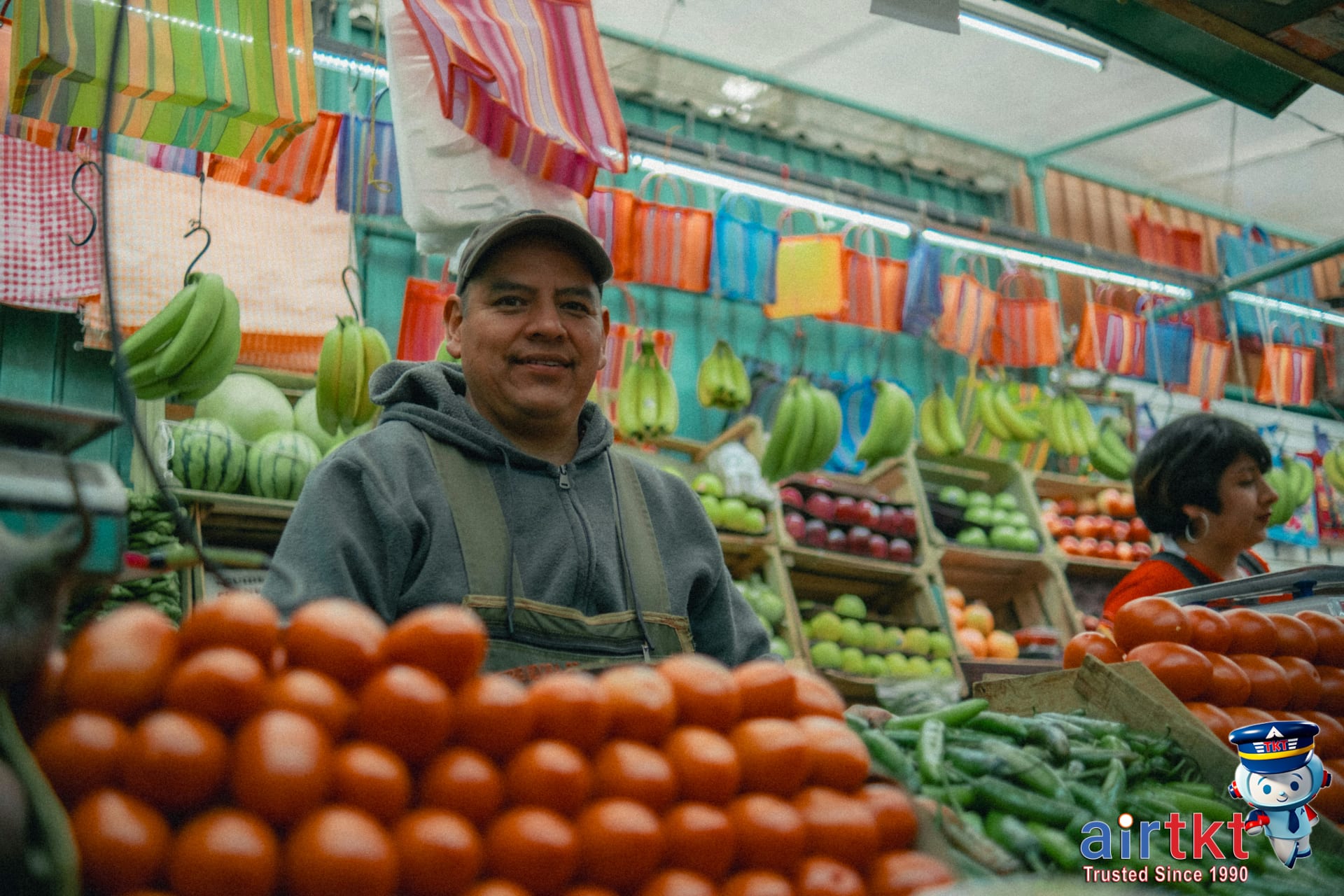 Street scene in Mexico City