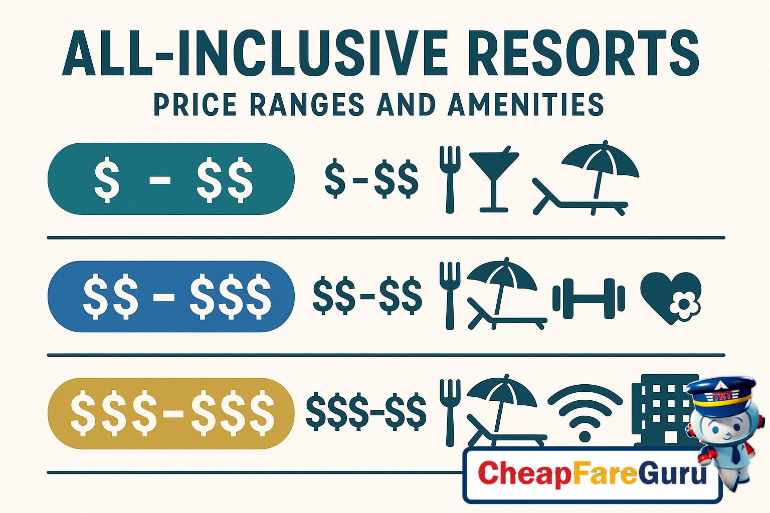 All-Inclusive Resort Pool View