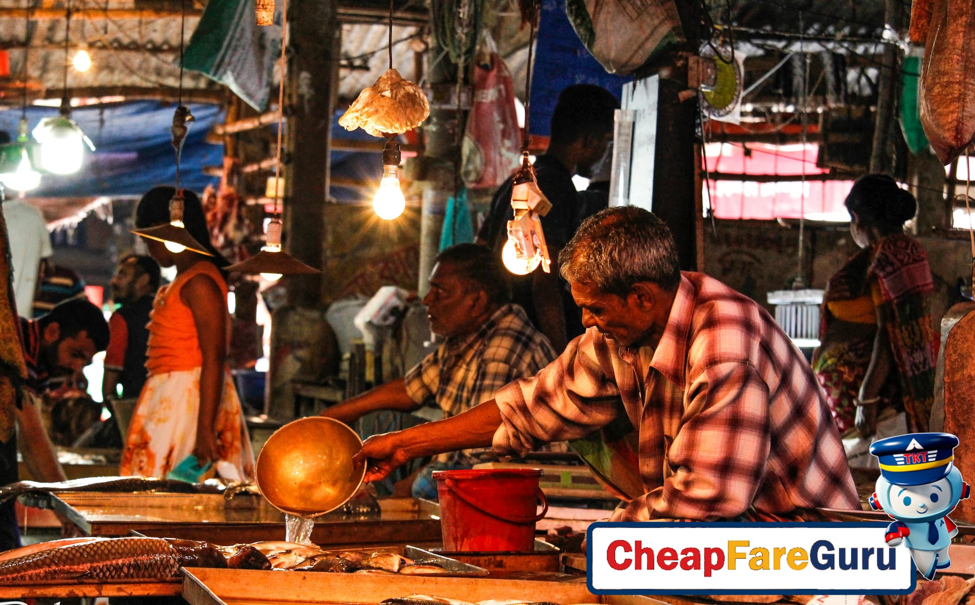 Cape Town street and market scene