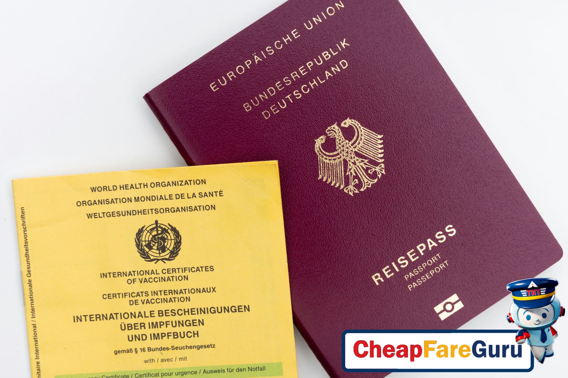 Airport vaccination check